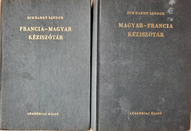 Francia-magyar s magyar-francia kzisztr elad 