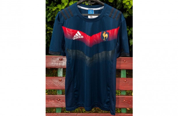 Francia válogatott kék eredeti adidas focimez (L)