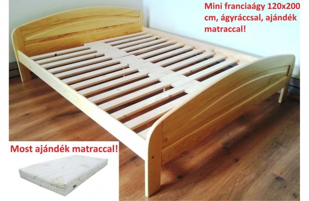 Franciagy - olcs, j, Mini 120x200 cm, most ajndk matraccal!