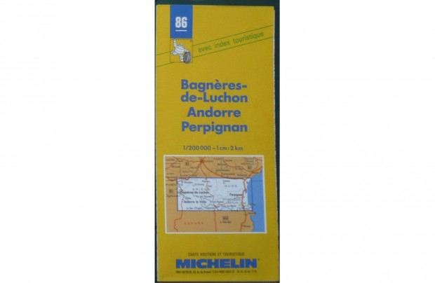 Franciaorszg Michelin 86. trkp Bogneres-de Luchon-Andorre-Perpignan