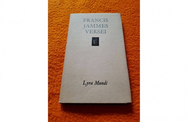Francis Jammes versei - Lyra Mundi - Eurpa Knyvkiad 1984