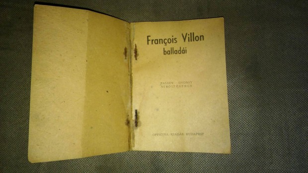 Francois Villon balladi