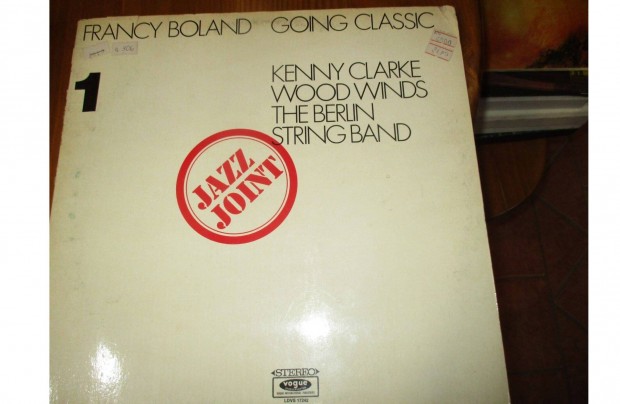 Francy Boland Gong Classic dupla bakelit hanglemez elad
