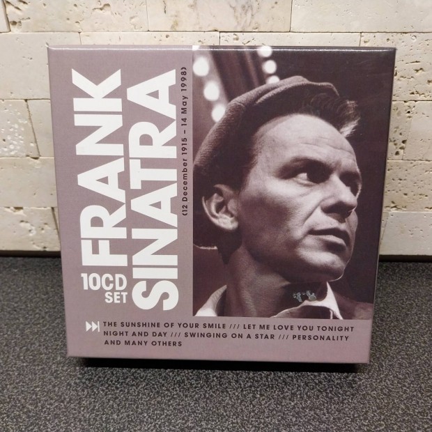 Frank Sinatra 10 CD box set (2 CD - CD1&10 hinyzik!)