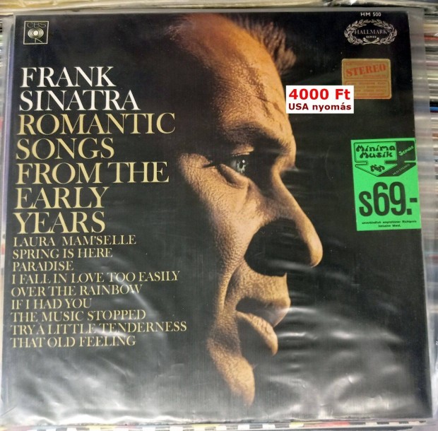 Frank Sinatra: Romantic songs from the early years (USA nyoms LP)