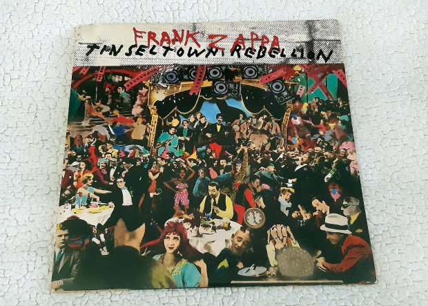Frank Zappa, "Tinsel Town Rebellion", Lp, bakelit lemezek