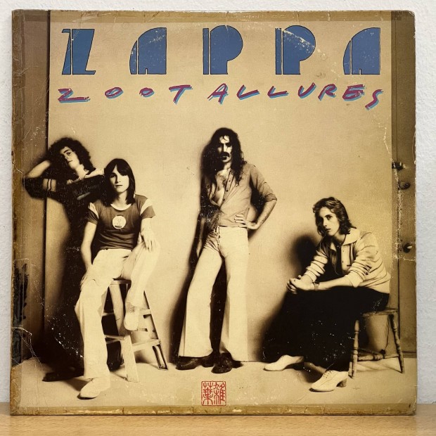 Frank Zappa - Zoot Allures (1976) amerikai nyoms bakelit