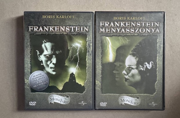 Frankenstein s a menyasszonya dvd