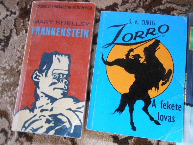 Frankenstein knyv Mary Shelley hasznlt rgi knyve