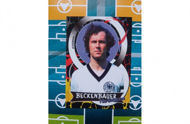 Franz Beckenbauer (Nmetorszg) szurkoli krtya