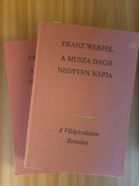 Franz Werfel - A Musza Dagh negyven napja 1-2.ktet