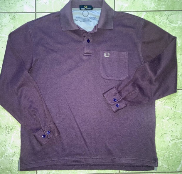 Fred Perry L-es ell zsebes eredeti ffi gallros pulver 