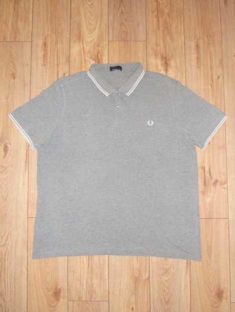 Fred Perry szrke gallros pl (3XL-es)