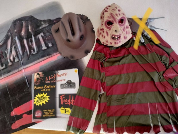 Freddy Krueger jelmez minden kiegsztvel