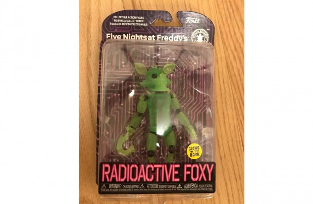 Freddy's radioactive foxy figura Akci!!!