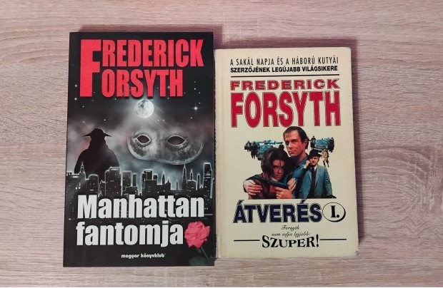 Frederick Forsyth Manhattan fantomja s az tvers knyv egyben