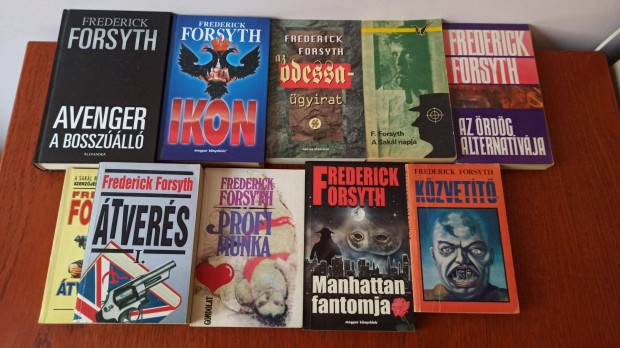 Frederick Forsyth knyvcsomag / 9 db knyv