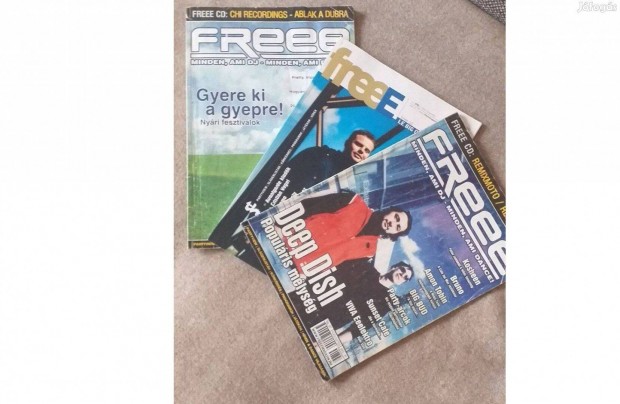 Freee magazin elektronikus zenei folyirat 49db (2001-2008)