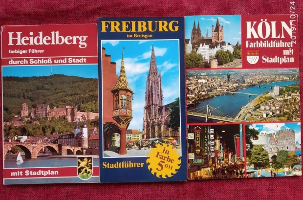 Freiburg Heidelberg Kln Nmetorszg kpes album s utikalauz trkp