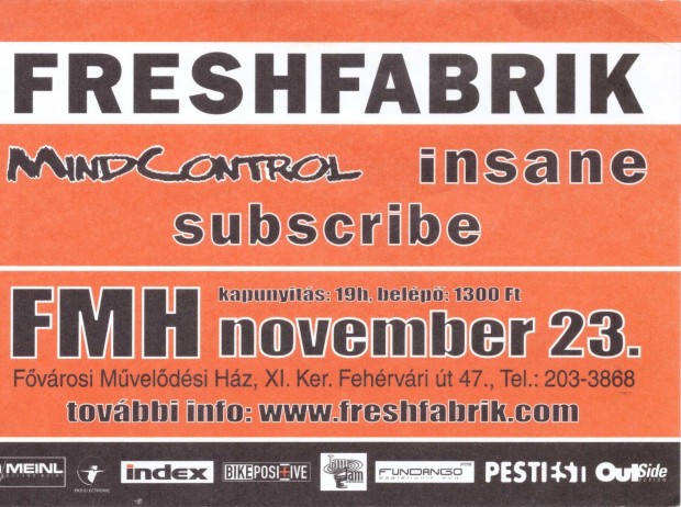 Freshfabrik poszter