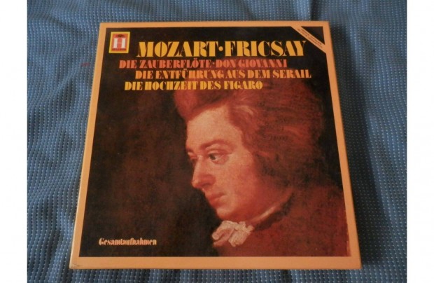 Fricsay Ferenc - W.A. Mozart 4 operja Heliodor sszkiads 11 LP
