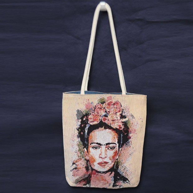 Frida Kahlo Portrval Dsztett Elegns Gobelin Vlltska