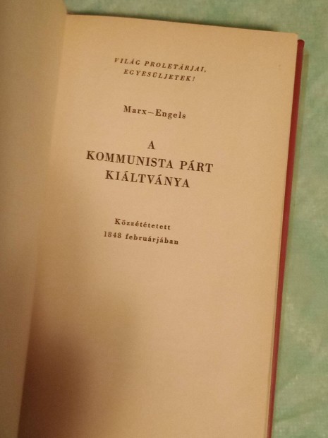 Friedrich Engels, Karl Marx: A kommunista kiltvny 5000ft buda