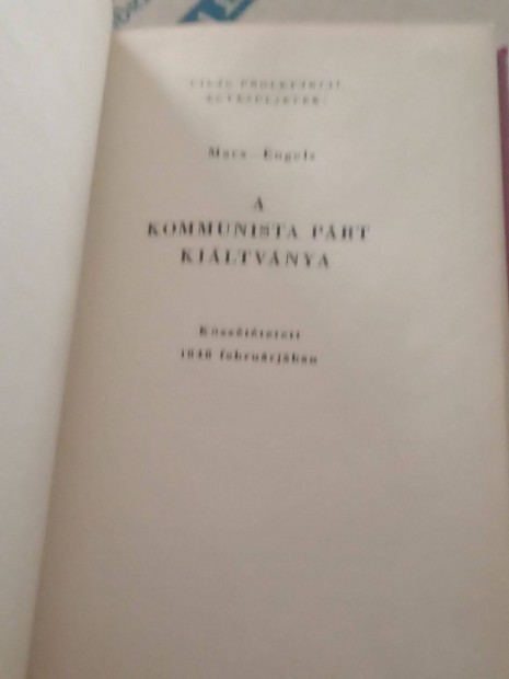 Friedrich Engels, Karl Marx: A kommunista kiltvny 5000ft buda