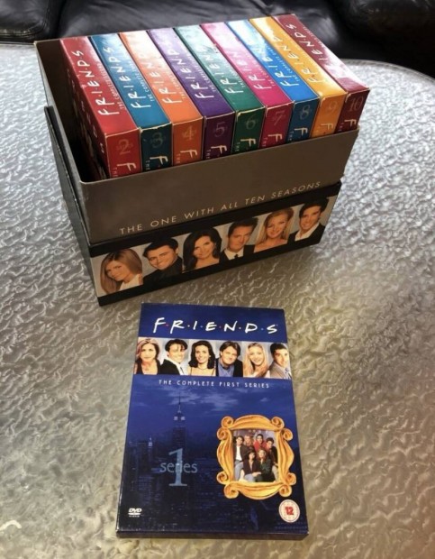 Friends all seasons DVD collector's box for sale.