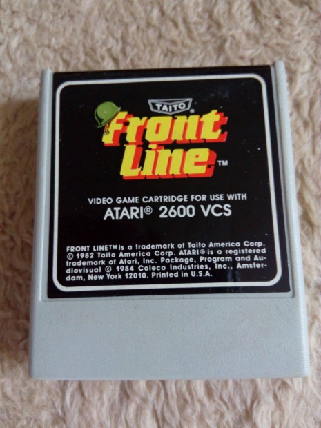Front Line Atari 2600 Coleco video game cartridge eredeti jtk elad!