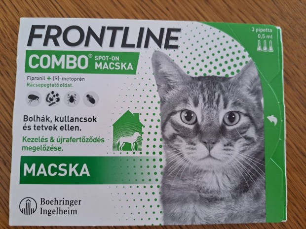 Frontline Combo Spot-On macska, 3db ampulla 