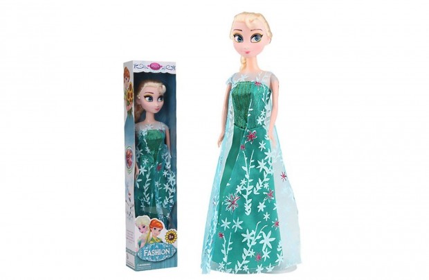 Frozen Jgvarzs Elza baba zld ruhban 28 cm