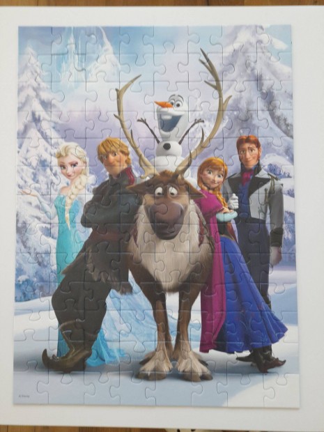 Frozen Jgvarzs Ravensburger kirak 100 darabos