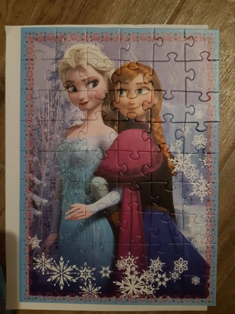 Frozen, Jgvarzs puzzle, 4db puzzle egy dobozban 2 000 Ft