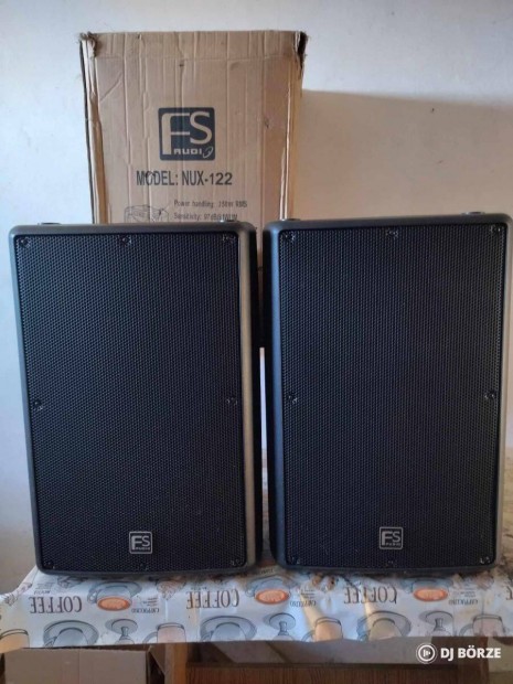 Fs Audio Nux 122 hangfalpr + Fs audio dys 115c mlylda elad