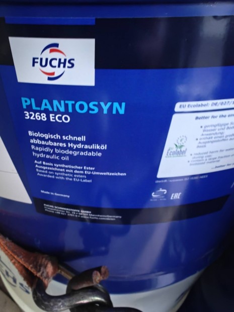 Fuchs Plantosyn 3268 ECO hidraulika olaj 