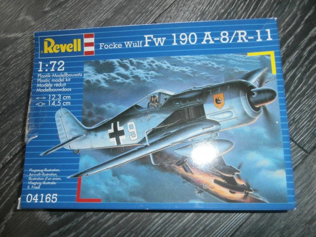 Fucke Wulf Fw 190 A-8/R11 1:72 Revell makett