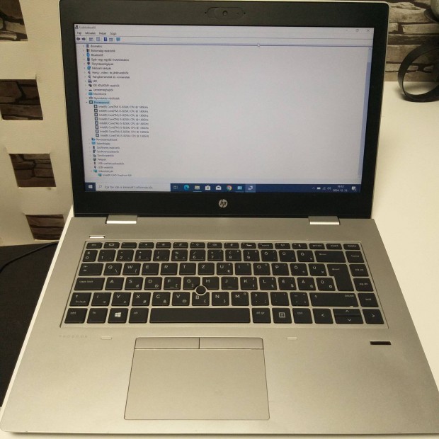 Függőben!35.Hp 640 g4 laptop Processzor : 8250u i5 Memória: 8gb ddr 4