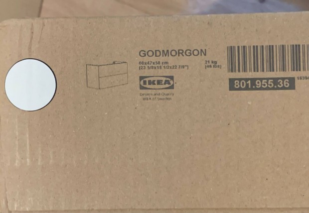 Fggben - IKEA Godmorgon mfny fehr mosdllvny 60x47x58 cm