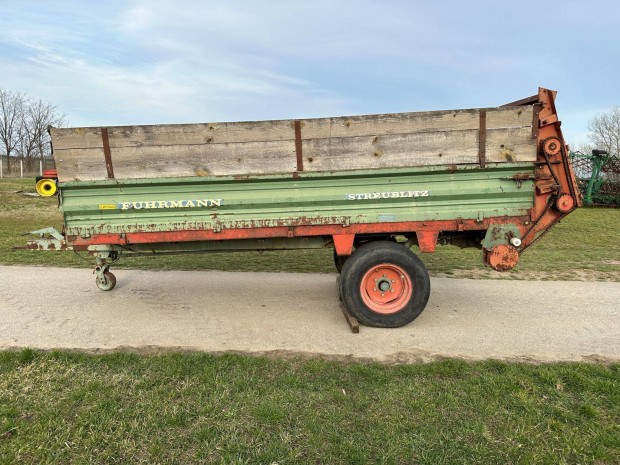 Fuhrmann 6,5 tonna raksúlyú trágyaszóró