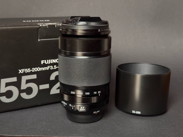 Fuji 55-200 f63.5-4.8 telezoom optika elad