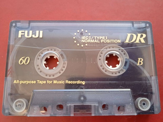 Fuji DR 60 retro audio kazetta , bort papr nlkl , All-purpose