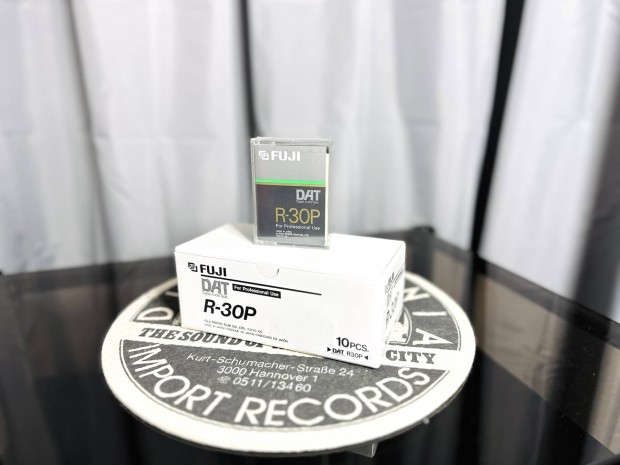 Fuji R-30p Dat Kazetta Hi-Fi hifi 10db (dobozos) hi-fi