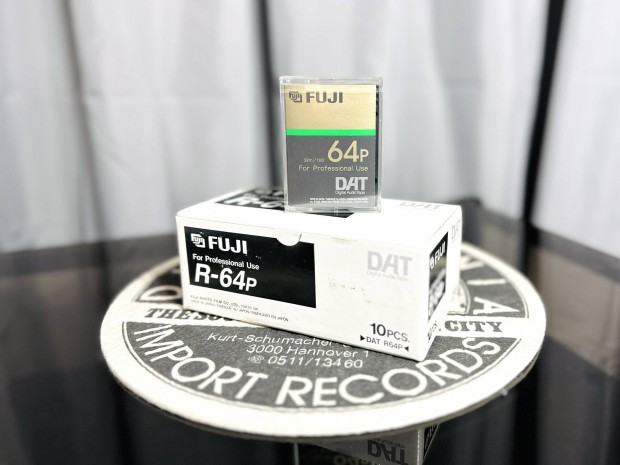 Fuji R-64p Dat Kazetta Hi-Fi hifi 10db (doboz) hi-fi