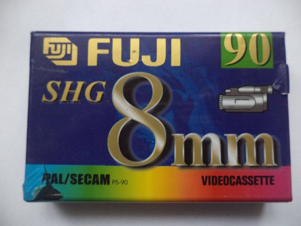 Fuji SHG 8mm kamera kazetta,bontatlan csomagolás