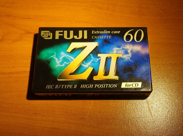 Fuji Z2 60 bontatlan krómos kazetta 1995 deck