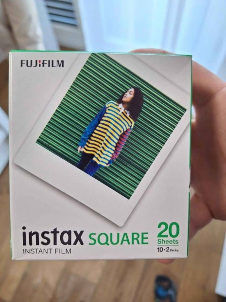 Fujifilm Instax Square 20db film (bontott, de nem hasznlt)