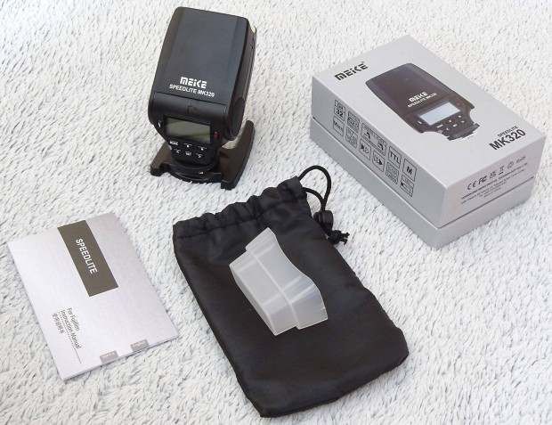 Fujifilm Meike Speedlite MK320, MK-320 rendszervaku jonnan elad!