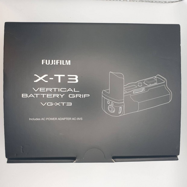 Fujifilm VG-XT3 gyri portrmarkolat, dobozban, tltvel