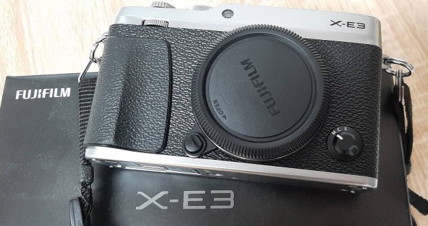 Fujifilm XE-3 ezst minden tartozkkal